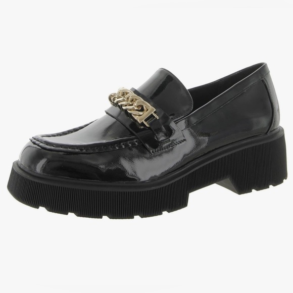 Aqua Womens BLAKE Patent
Flats Slip On Loafers - Picture 1 of 3